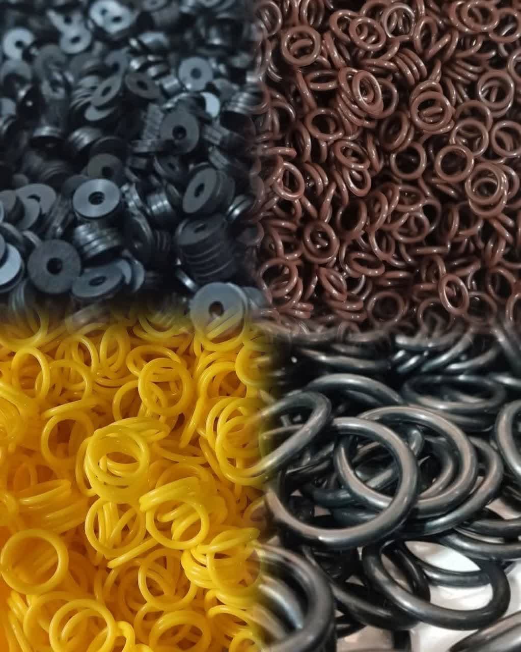 تولید انواع اورینگ در سایزهای مختلف